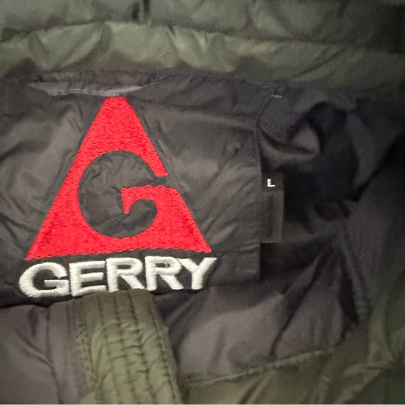 Men’s Gerry Green Puffer Down Jacket - Picture 4 of 4